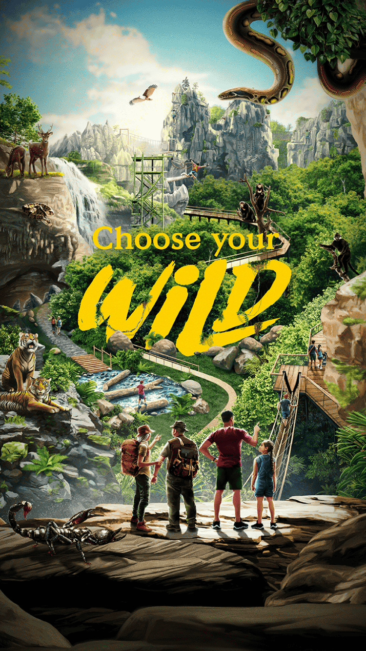 Choose your Wild at Rainforest Wild ASIA