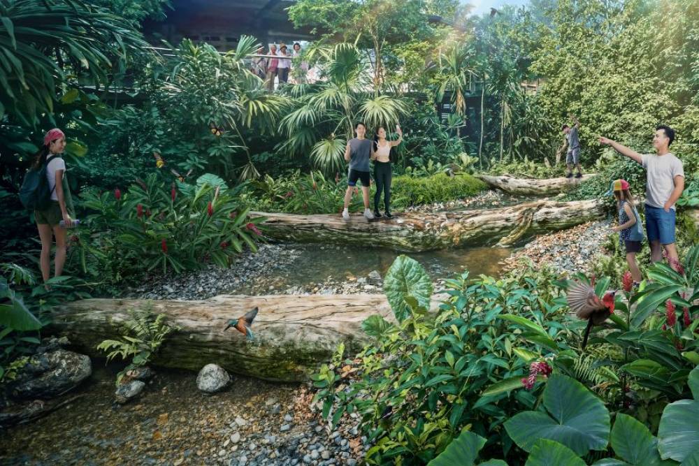 Singapores 5th Wildlife Park Rainforest Wild Asia to Open in March 2025